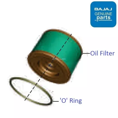 Bajaj v15 oil hot sale