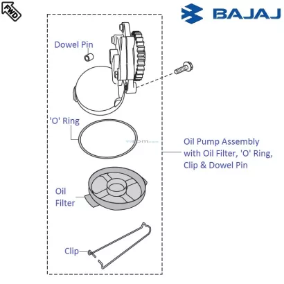 Bajaj pulsar sales 220f engine oil