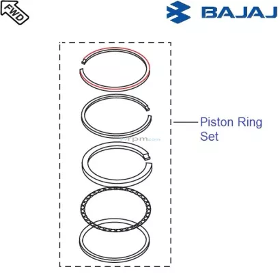 Pulsar rs sales 200 piston price