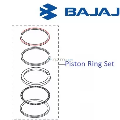 Bajaj Pulsar AS200 Piston Ring Set