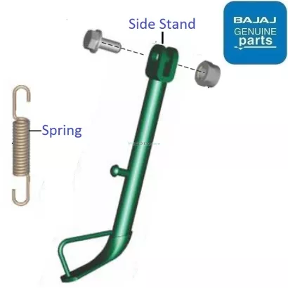 Bajaj platina side top stand price