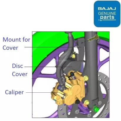 Disc brake 2025 platina