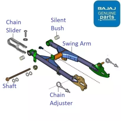 Pulsar 150 swing arm bush hotsell price