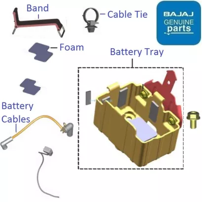 Bajaj platina battery store