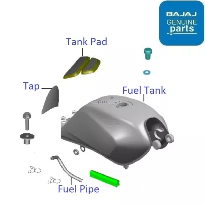 Bajaj platina petrol tank price hotsell