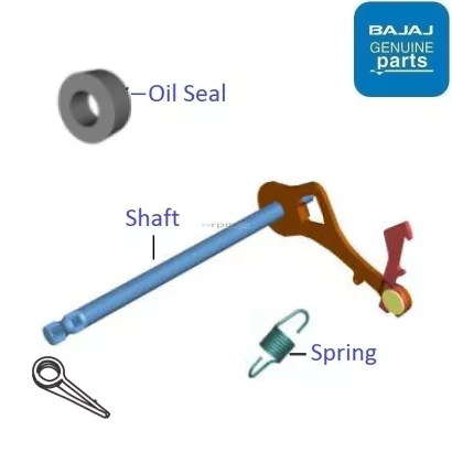 Bajaj platina gear online shaft price