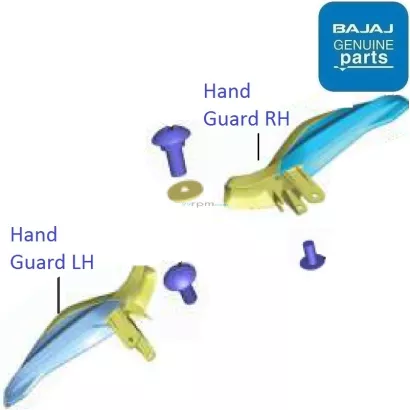 Bajaj platina handguard 2025 price