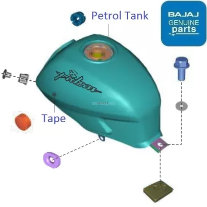 Pulsar fuel tank price 2025
