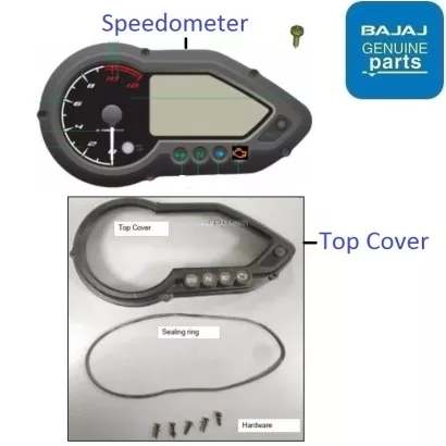 Pulsar 125 clearance digital meter