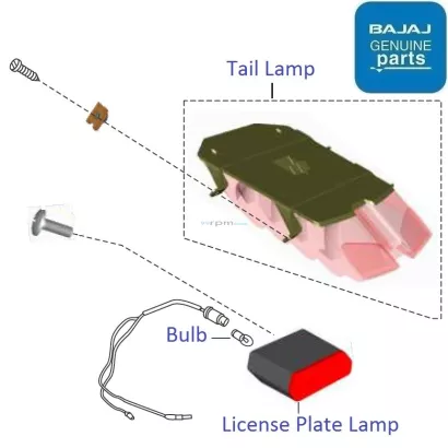 Pulsar 220 sale back light price