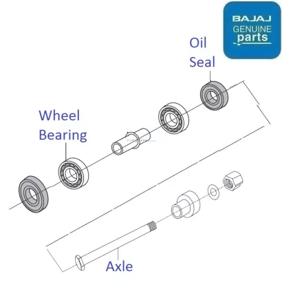 Pulsar 220 front online wheel bearing price