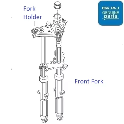 Pulsar 135 front shock absorber price online