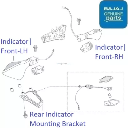 Pulsar 135 ls hotsell indicator
