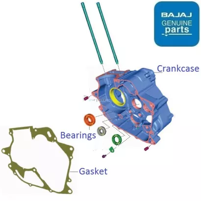 Pulsar 220 crankcase sale price