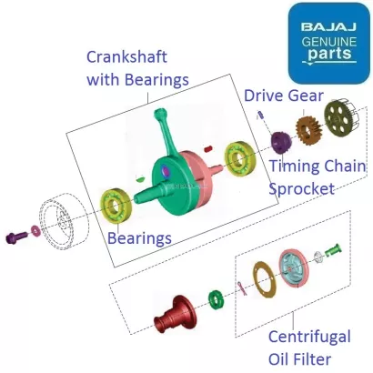 Pulsar 150 new arrivals crankshaft price