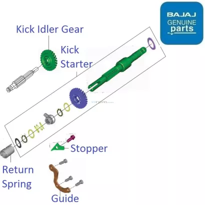 Pulsar 150 kick rod cost discount