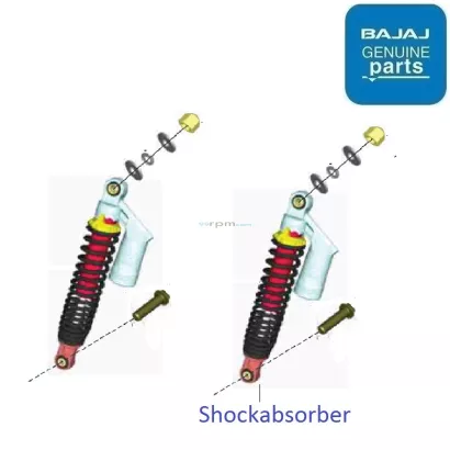 Pulsar 150 shock absorber best sale