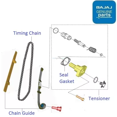Bajaj pulsar 150 on sale timing chain price
