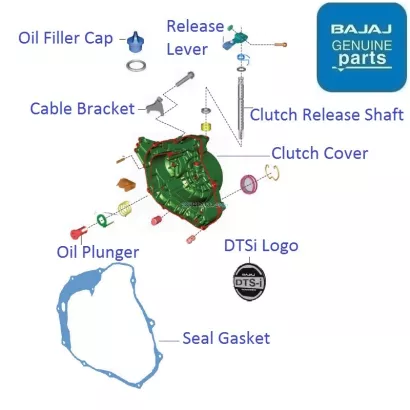 Pulsar 150 clutch cover price sales