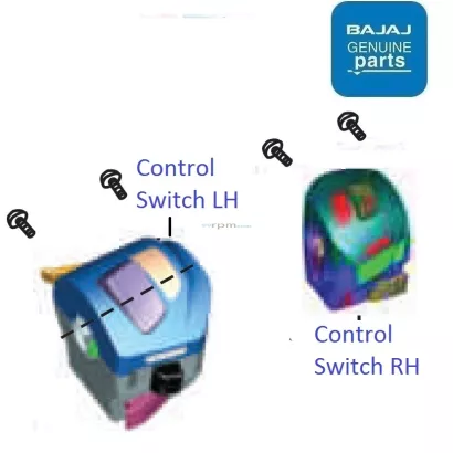 Pulsar 150 right handle discount switch price