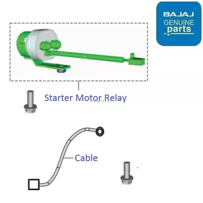 Bajaj Pulsar 150 Twin Disc UG5 BS4 Starter Relay