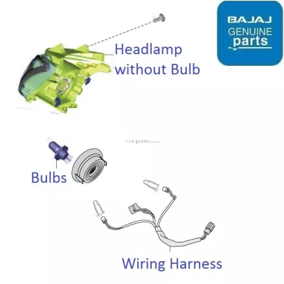 Pulsar 180 headlight price sale