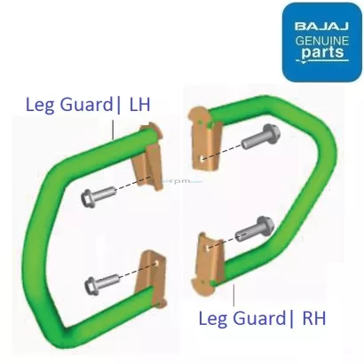 Bajaj Pulsar 180 BS4 UG5 Crash Gaurd