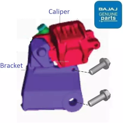 Bajaj Pulsar 180 BS4 UG5 Rear Brake Caliper