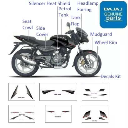 Pulsar 180 online all parts