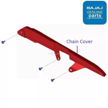 Bajaj pulsar 180 chain cover price top