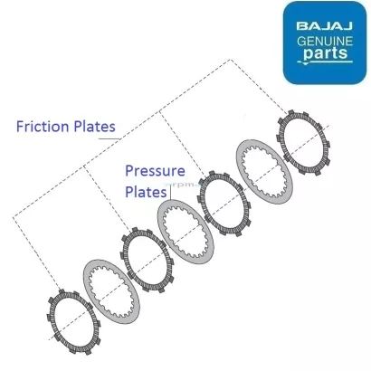 Bajaj pulsar 180 sale clutch plate price