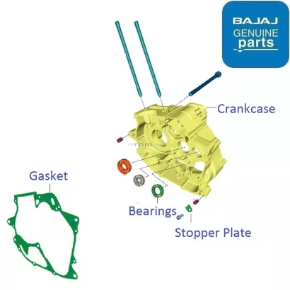 Pulsar 220 sales crankcase price