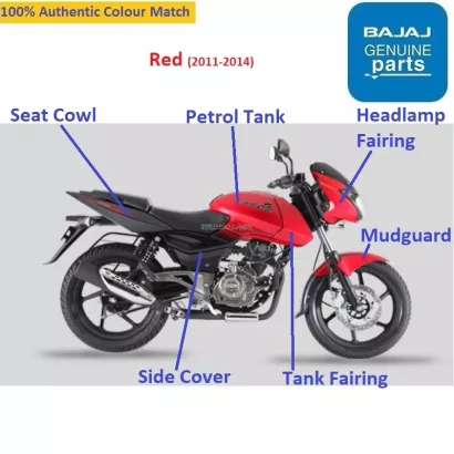 Pulsar 180 full top engine cover