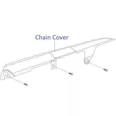 Pulsar 180 chain cover price 2025