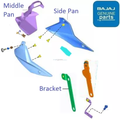 Pulsar 180 belly pan deals