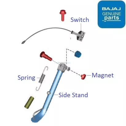 Pulsar 150 side shop stand magnet price