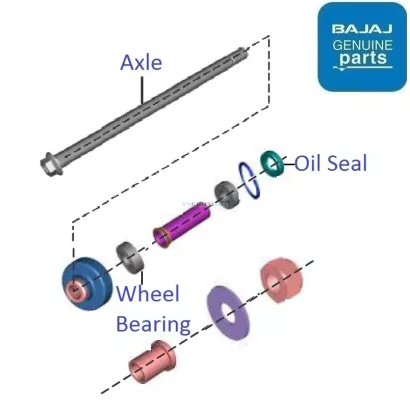 Pulsar 220 front wheel bearing price clearance