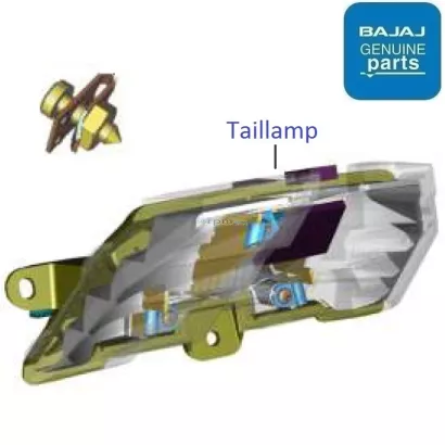 Pulsar ns 200 2025 tail lamp price