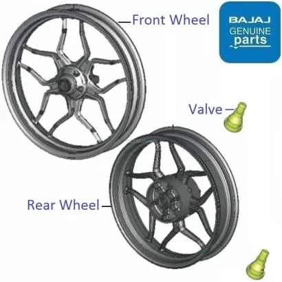 Pulsar 150 front hot sale wheel rim price