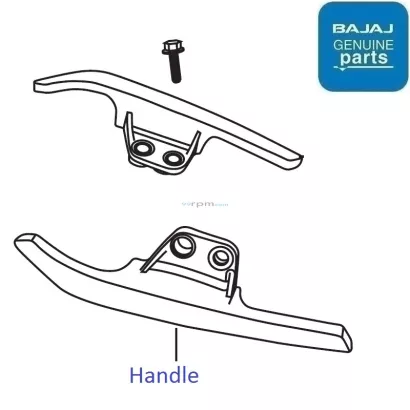 bajaj pulsar handle