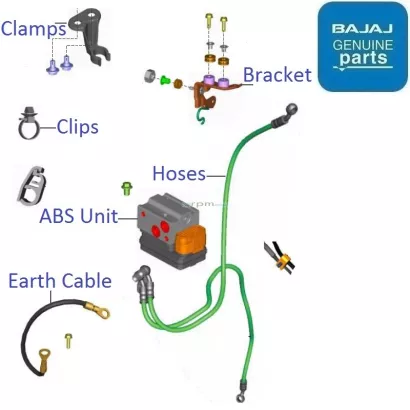 Bajaj Pulsar 220F BS6 2020 ABS System
