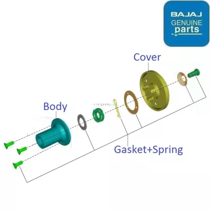 Bajaj Pulsar 220F BS6 2020 Centrifugal Oil Filter