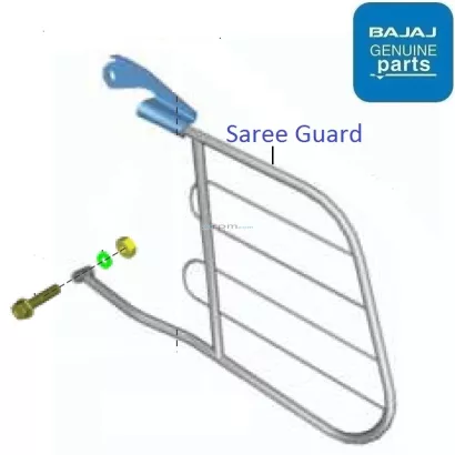 Pulsar 220 saree guard store