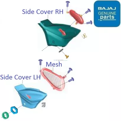 Pulsar 220 side hotsell cover