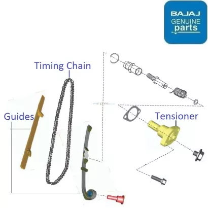 Pulsar 220 timing 2025 chain price