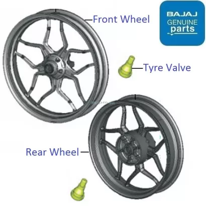 Pulsar 220 alloy wheel clearance price