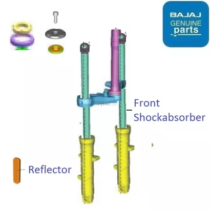 Pulsar 220 front suspension price discount