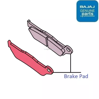 Bajaj Pulsar N250 Single ABS 2021 23 Rear Brake Pad