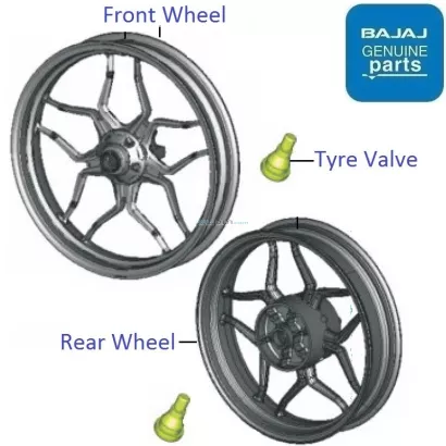 Pulsar 220 rear clearance alloy wheel price