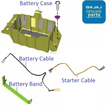 Bajaj pulsar 150 clearance battery
